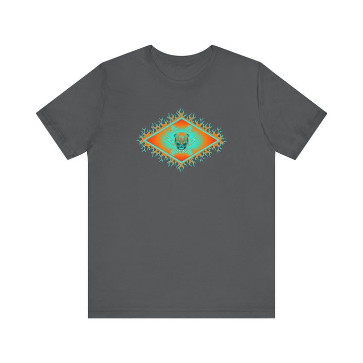 MIAMI AQUA ORANGE DIAMOND SKULLATOR DOUBLE BELL