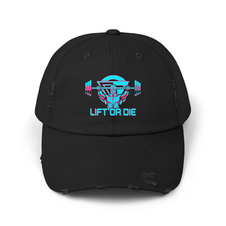 ENTER THE MAC BLUE PINK/ LIFT OR DIE CAP