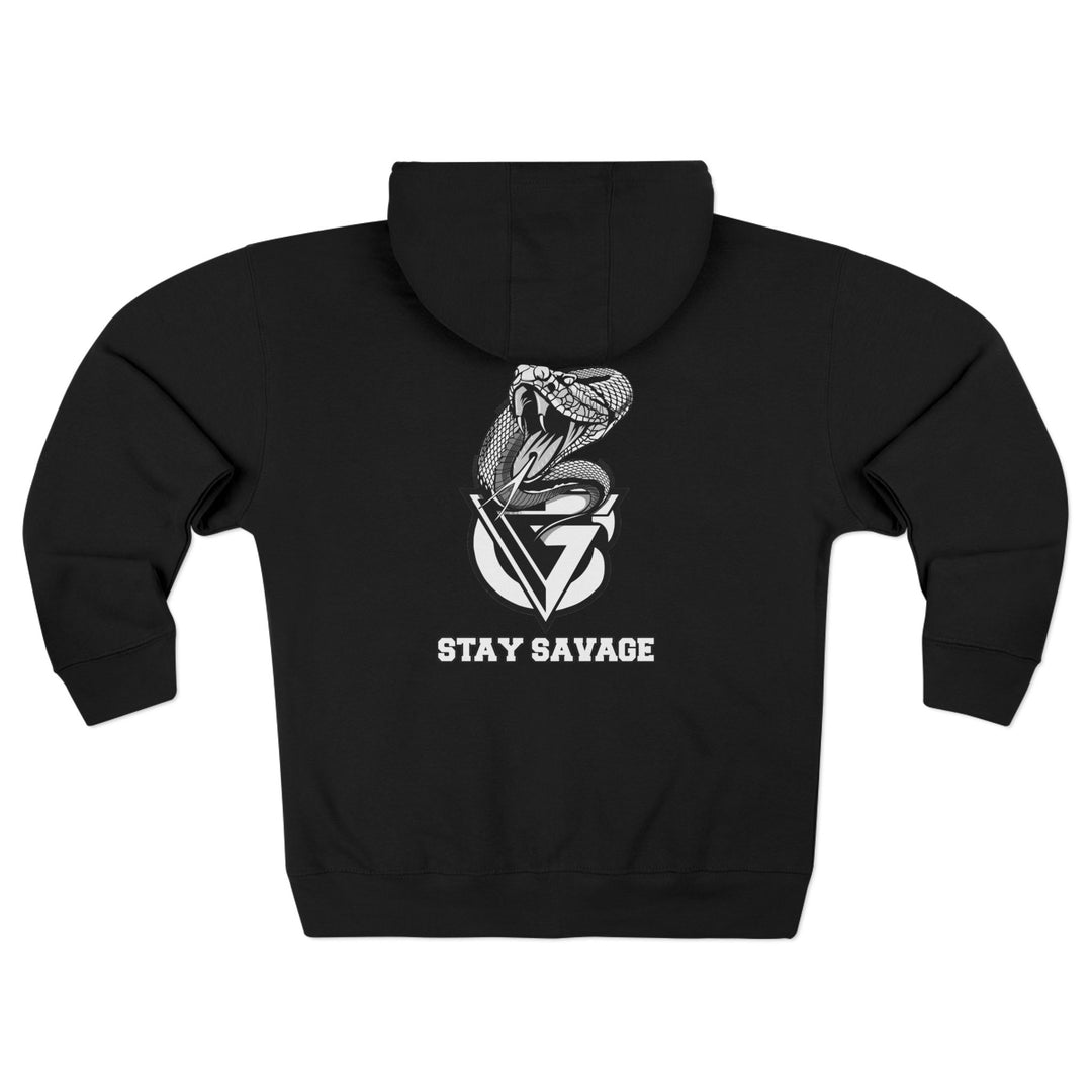 CG WICKED VIPER BLACK WHITE /STAY SAVAGE ZIP UP