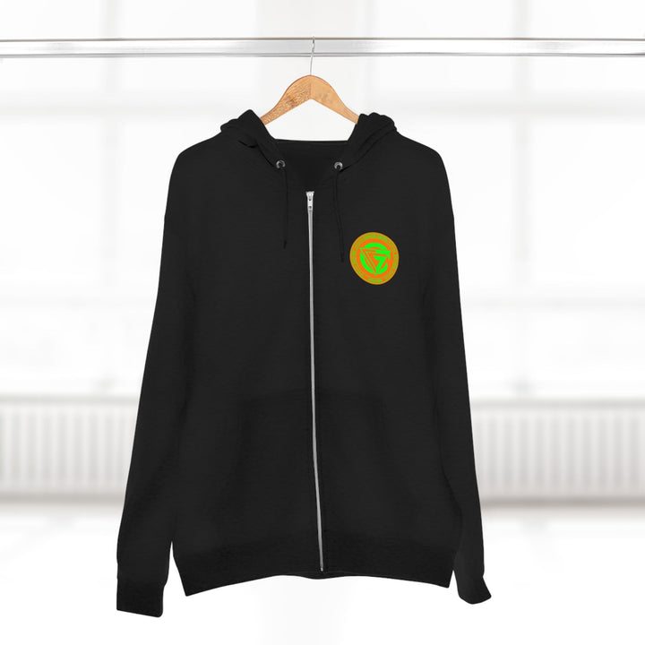 SPARTAN LIFT ORANGE GREEN  /STAY SAVAGE ZIP UP