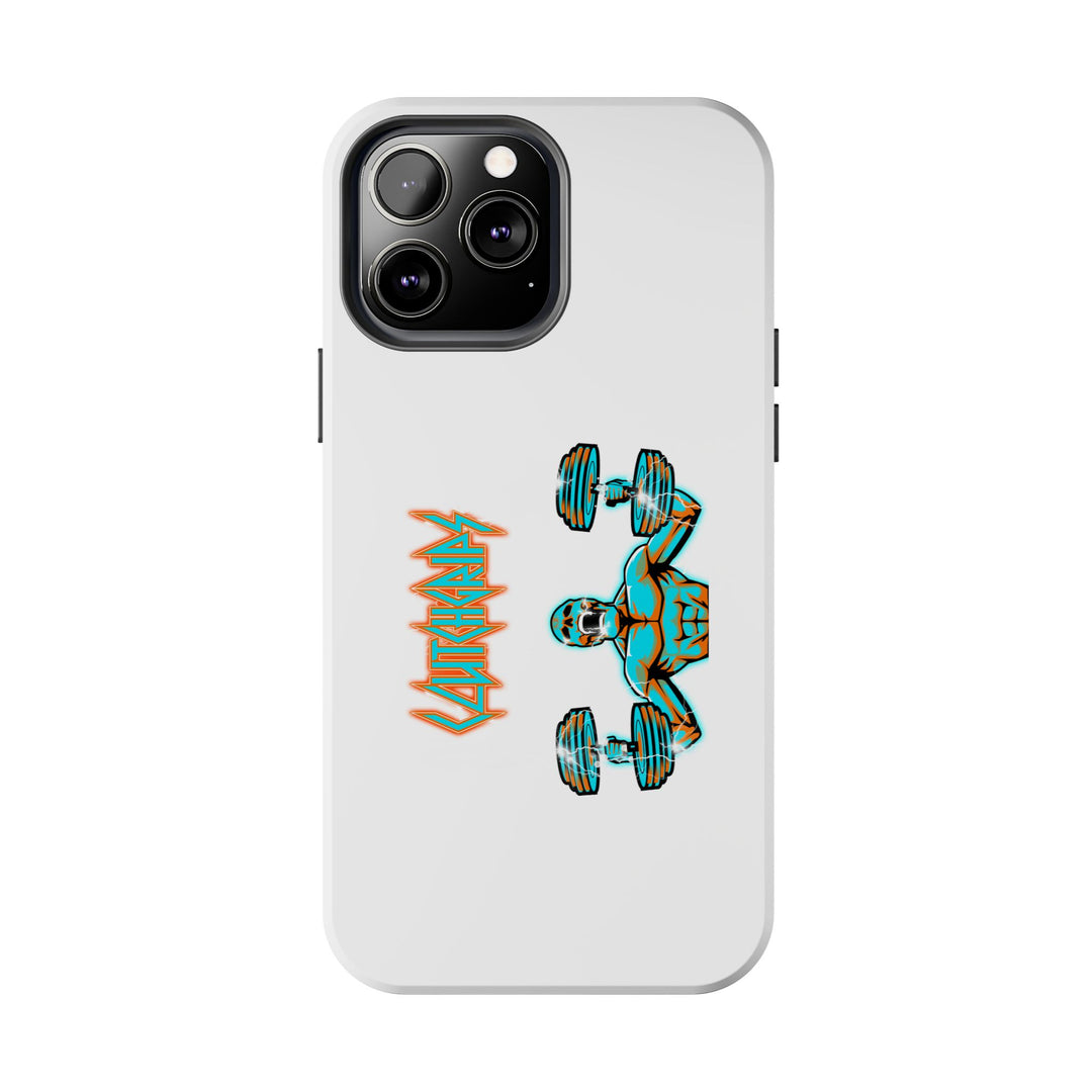 RIDE THE LIGHTNING MIAMI COLORS AQUA ORANGE PHONE CASE/CLUTCHGRIPS