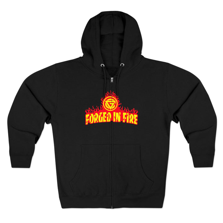 CG SAMURAI MASK RED GOLD /FORGED IN FIRE ZIP UP