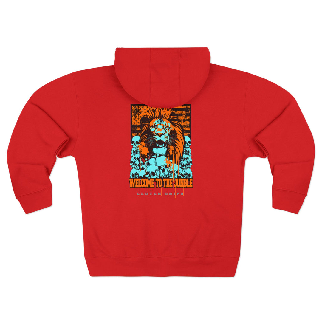 LIONHEART MIAMI COLORS /WELCOME TO THE JUNGLE ZIP UP