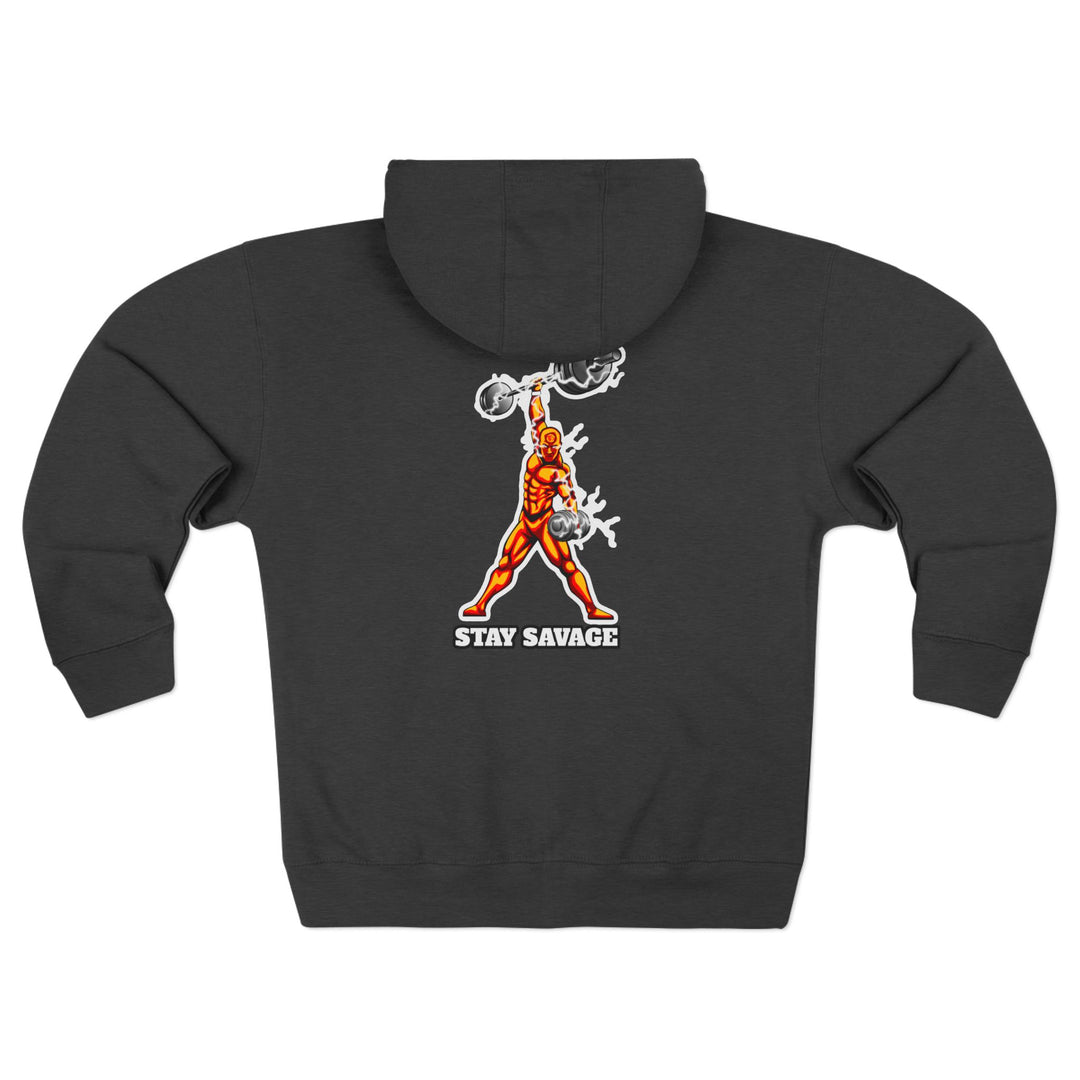 MAC POWER LIFT RED GOLD /STAY SAVAGE ZIP UP