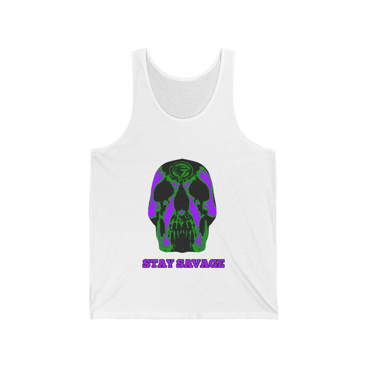 SKULLATOR TANK PURPLE /STAY SAVAGE