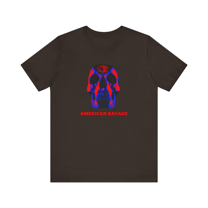 SKULLATOR RED BLUE /AMERICAN SAVAGE