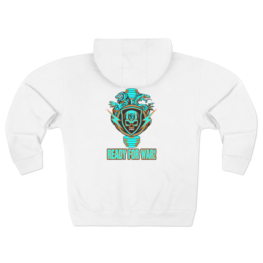 CG SGL SKULL BELL MIAMI STYLE/READY FOR WAR ZIP UP