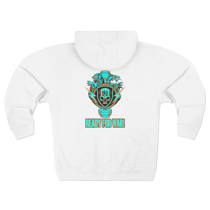 CG SGL SKULL BELL MIAMI STYLE/READY FOR WAR ZIP UP