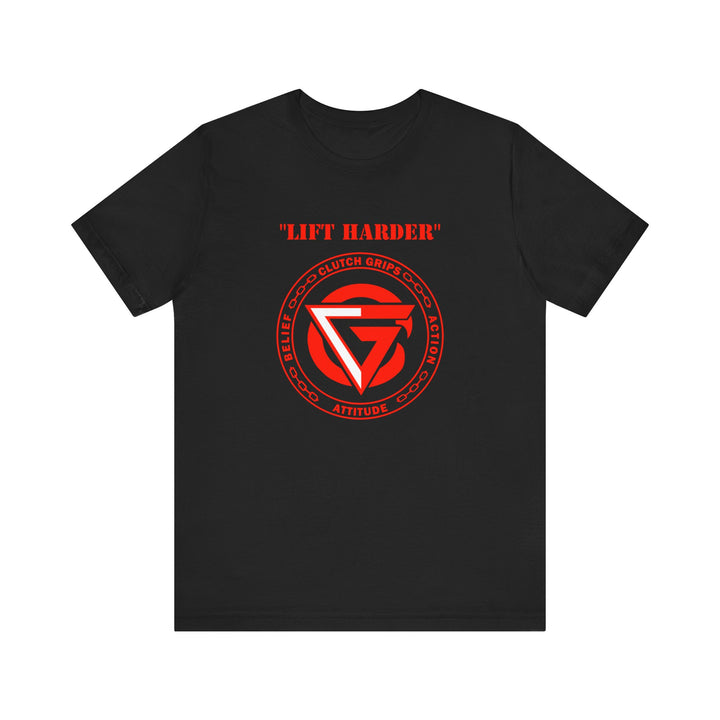 CG LOGO BASIC RED WHITE /LIFT HARDER