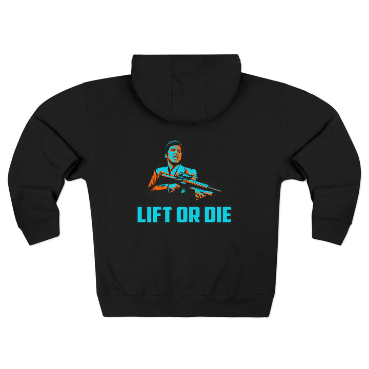 CG FINAL BOSS MIAMI COLORS/LIFT OR DIE ZIP UP