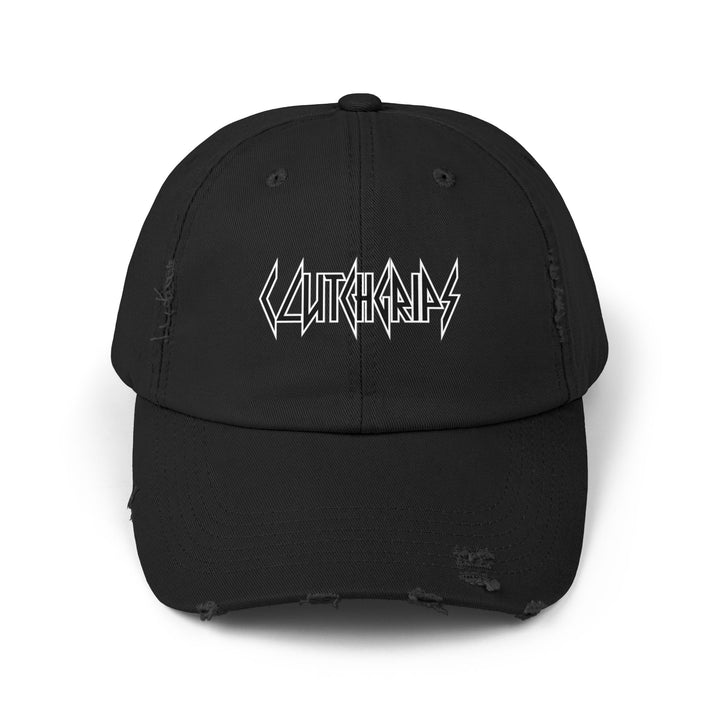 CLUTCHGRIPS WHTE BLACK CAP