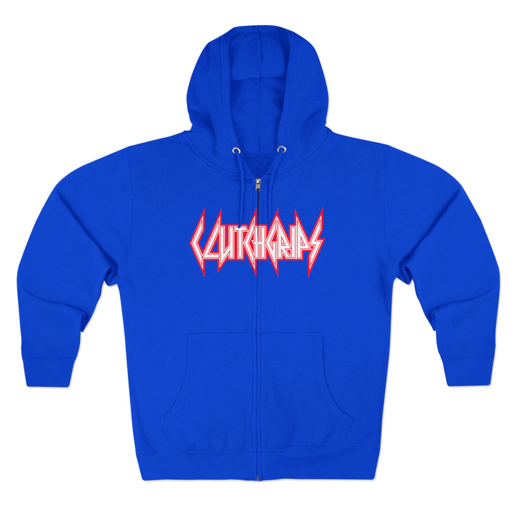 CG APE VS ZILLA RED WHITE /WELCOME TO THE JUNGLE ZIP UP