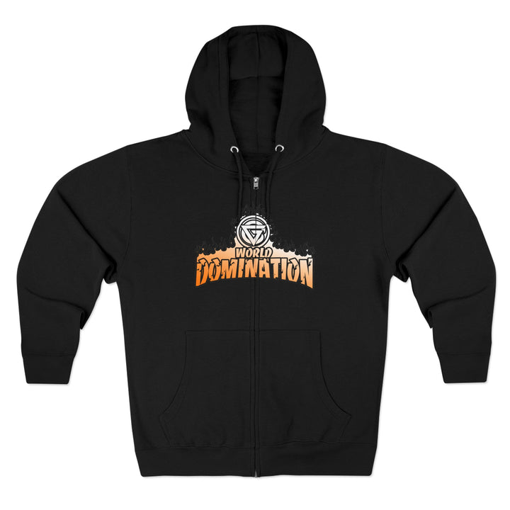CG LIGHTNING KING ORANGE WHITE FADE/LIFT OR DIE ZIP UP