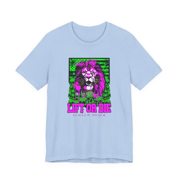 LION HEART PURPLEGREEN/LIFT OR DIE
