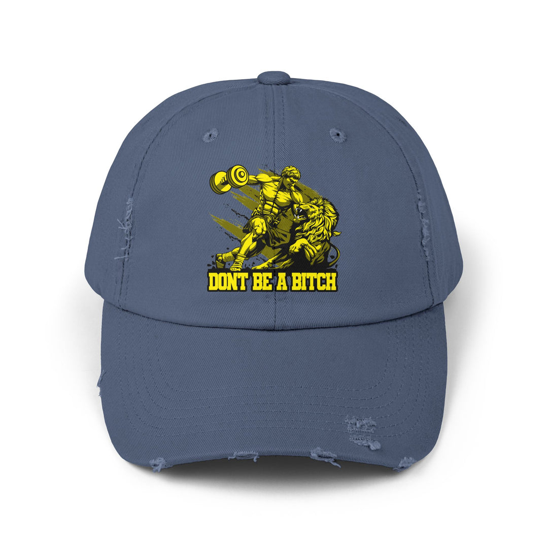 COLISEUM MAC VS LION YELLOW BLACK /DONT BE A BITCH CAP