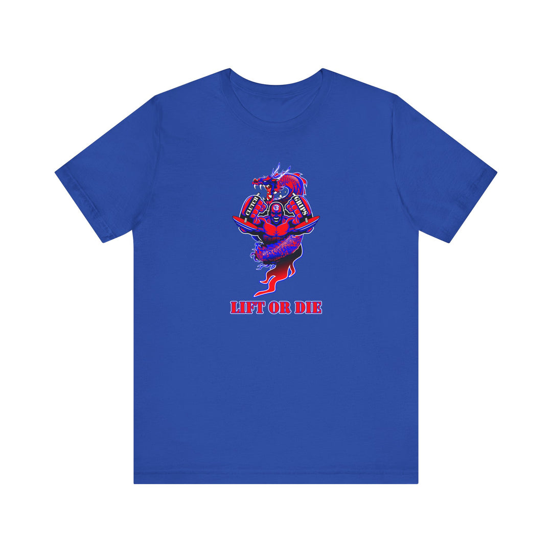 MAC-DRAGON RED BLUE/LIFT OR DIE