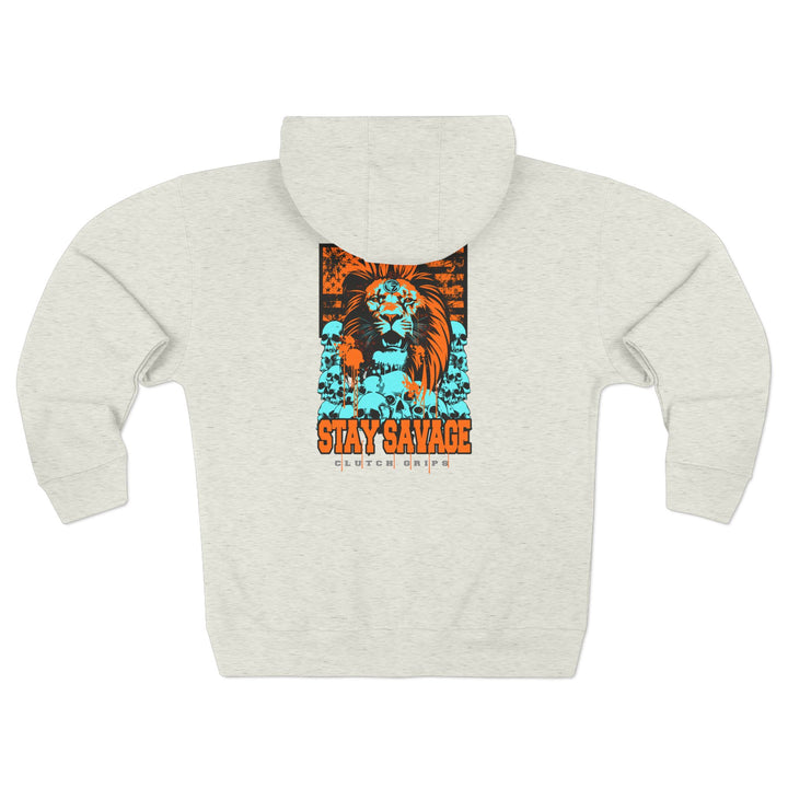 LIONHEART MIAMI COLORS /STAY SAVAGE ZIP UP