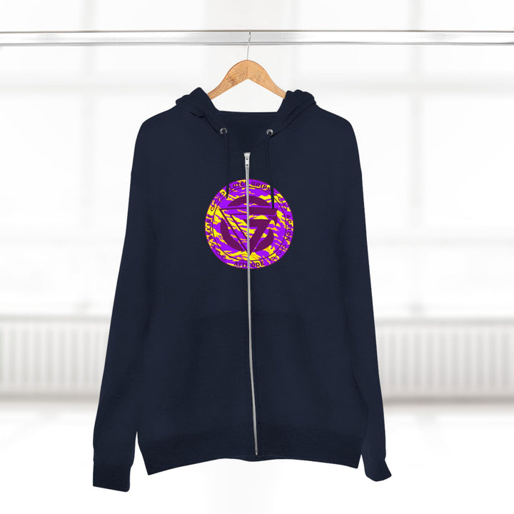 CG MAC JUMP PURPLE GOLD /STAY SAVAGE ZIP UP