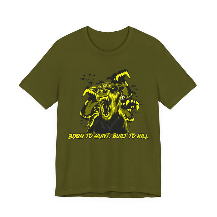 CG MAD DOG YELLOW BLACK /BORN TO HUNT BUILT TO KILL