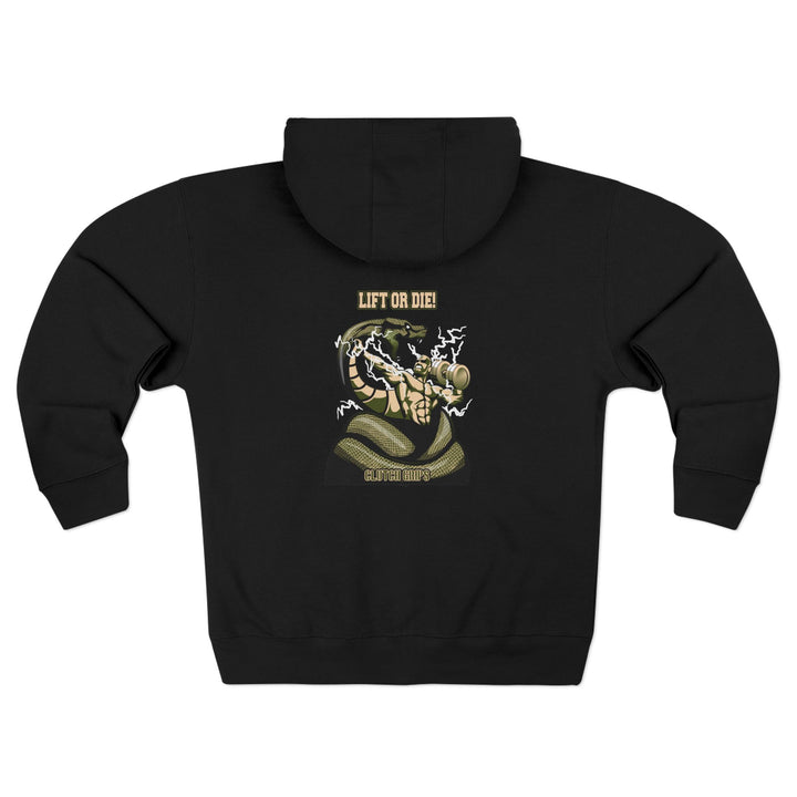 MAC VS SNAKE DESERT SAND GREEN /LIFT OR DIE ZIP UP