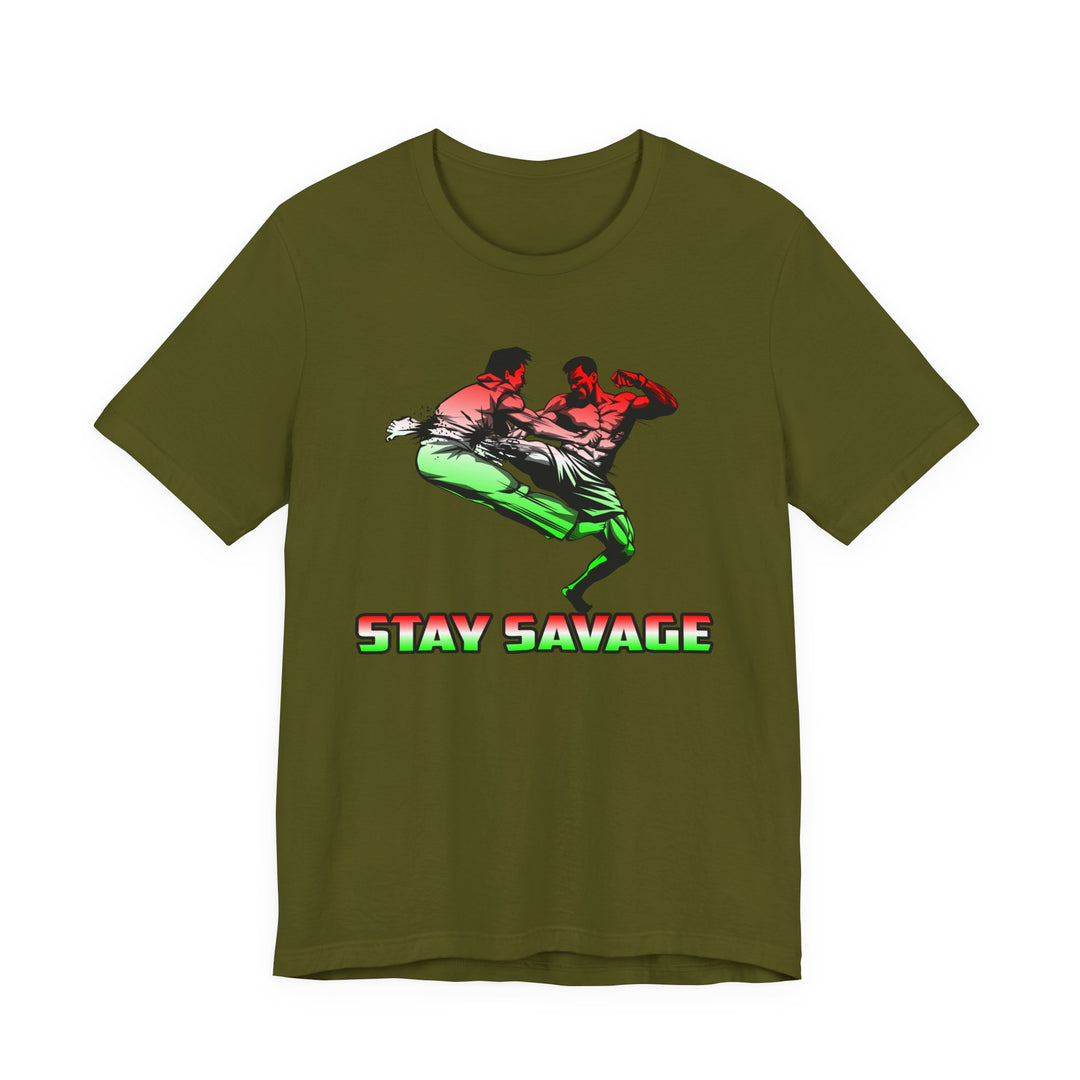CG MAC DEATH KICK RED WHITE GREEN FADE/STAY SAVAGE