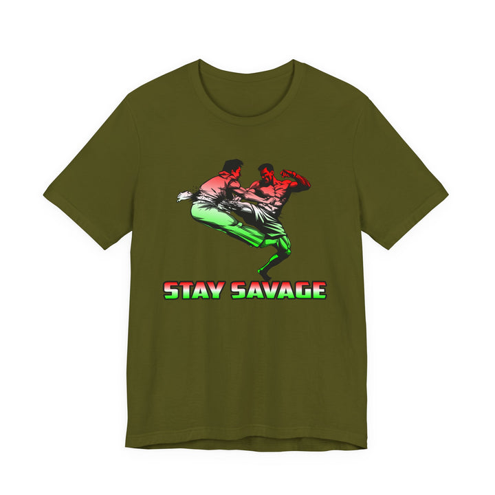 CG MAC DEATH KICK RED WHITE GREEN FADE/STAY SAVAGE