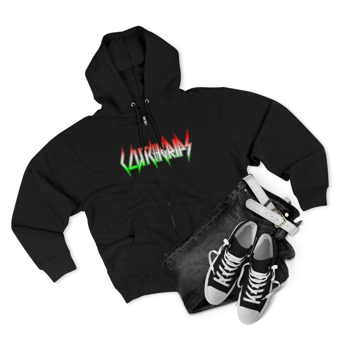 CG LIFT KICK RED WHITE GREEN FADE/STAY SAVAGE ZIP UP