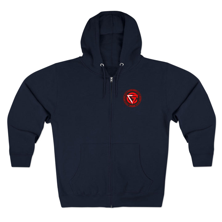 SAMURAI-MAC MASKRED BLACK/CLUTCHGRIPS ZIP UP