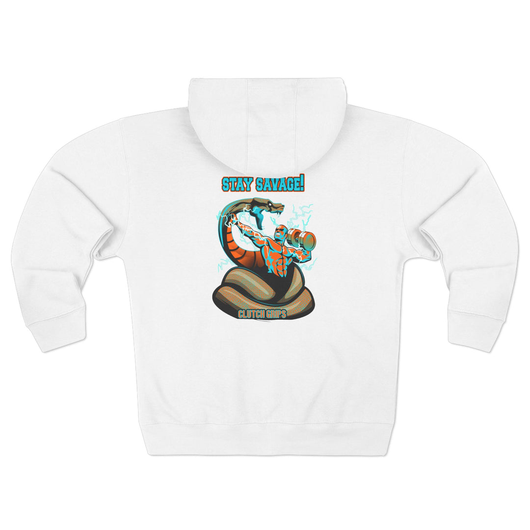 MAC VS SNAKE MIAMI /STAY SAVAGE ZIP UP