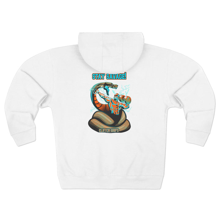 MAC VS SNAKE MIAMI /STAY SAVAGE ZIP UP