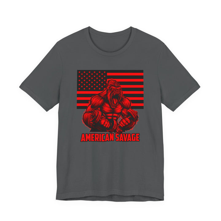 CG MAC ALPHA APE RED BLACK  /AMERICAN SAVAGE