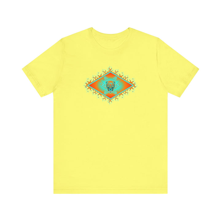 MIAMI AQUA ORANGE DIAMOND SKULLATOR DOUBLE BELL