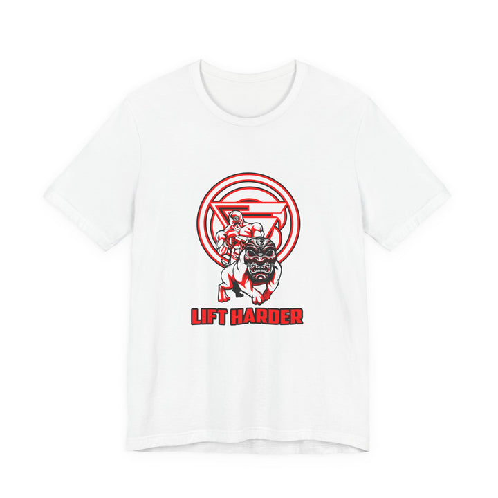 CG ANGRY DOG RED WHITE /LIFT HARDER