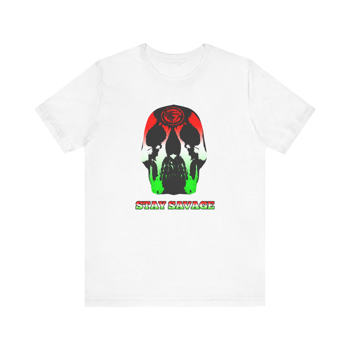 SKULLATOR RED WHITE GREEN /STAY SAVAGE