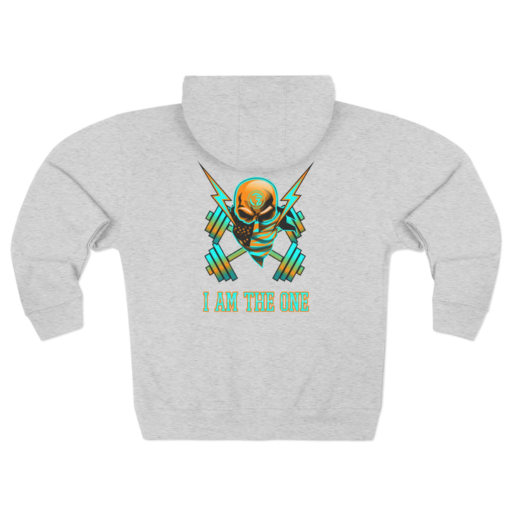 CG SKULL BANDIT MIAMI COLORS/ I AM THE ONE ZIP UP