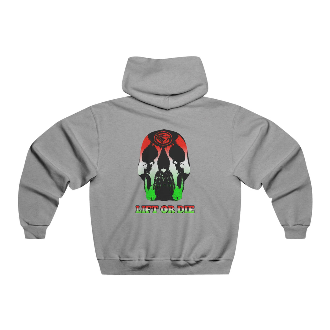 SKULLATOR- RED WHITE GREEN FADE/LIFT OR DIE
