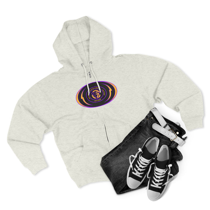 CG MAC JUMP PURPLE GOLD /AMERICAN SAVAGE ZIP UP