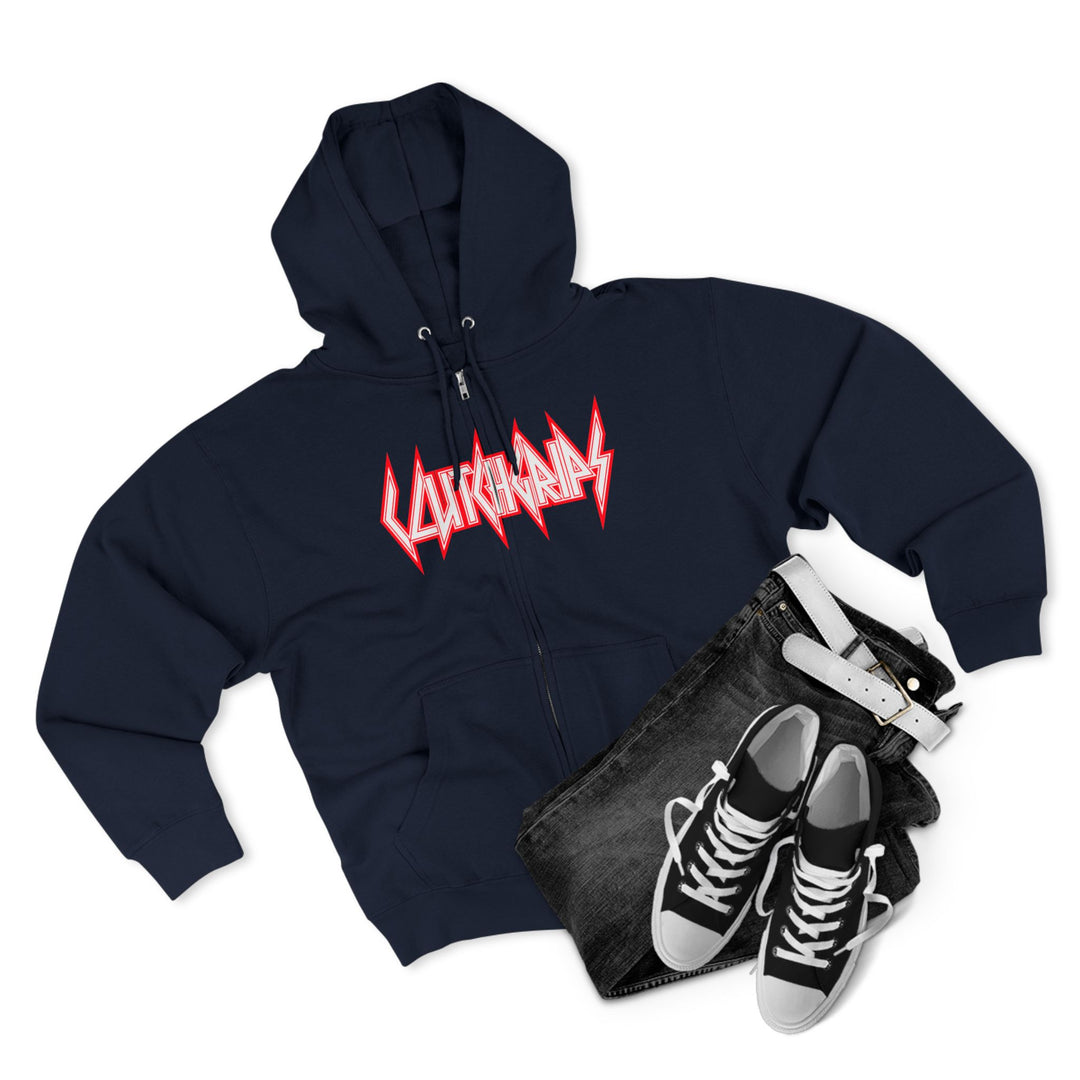 CG APE VS ZILLA RED WHITE /WELCOME TO THE JUNGLE ZIP UP