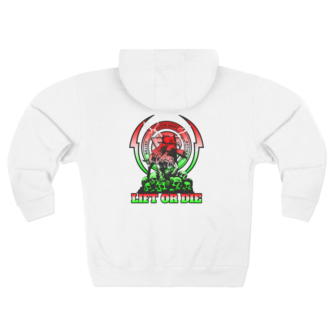 CG MAC RUTHLESS DOG RED WHITE GREEN FADE /LIFT OR DIE