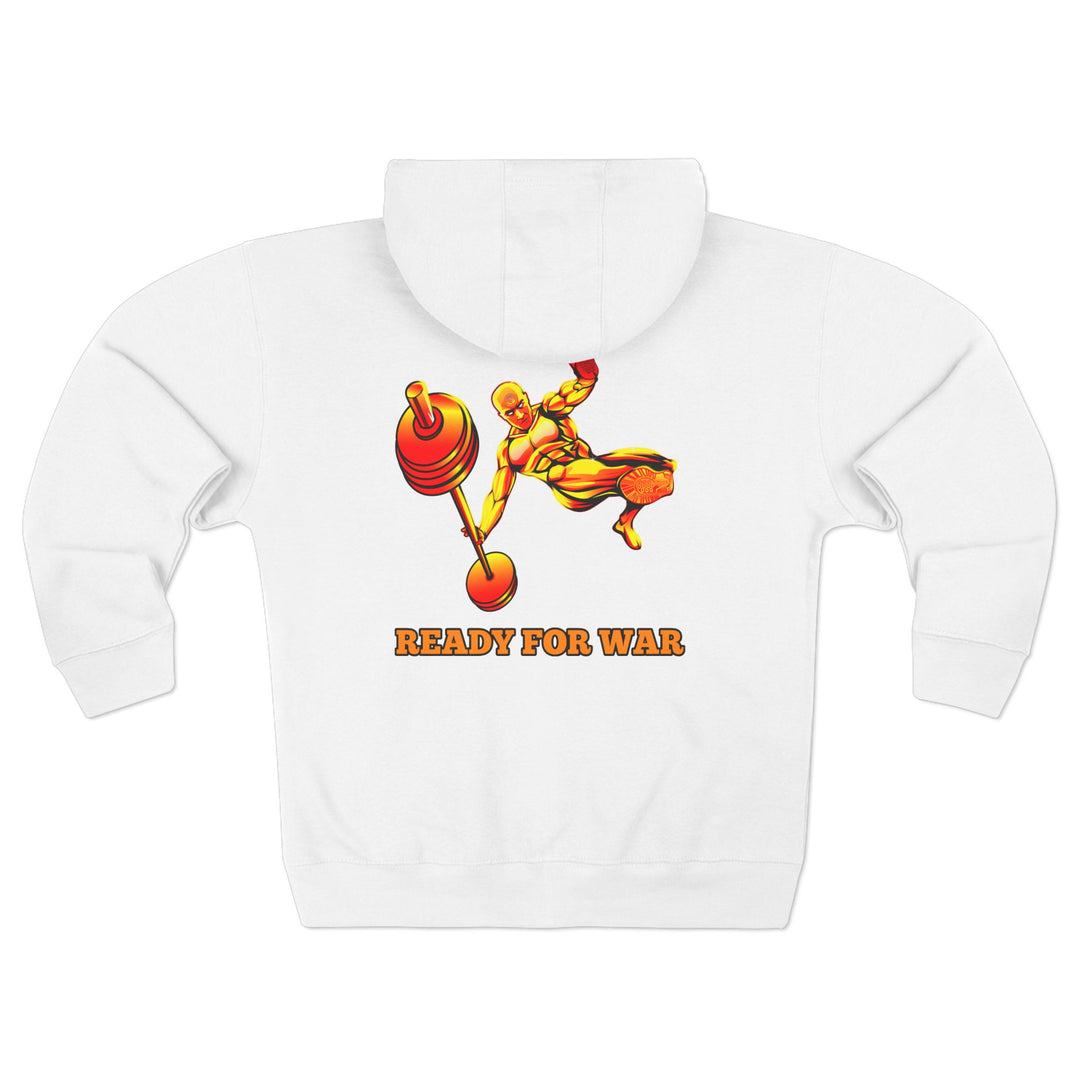 CG MAC JUMP GOLD RED /READY FOR WAR ZIP UP