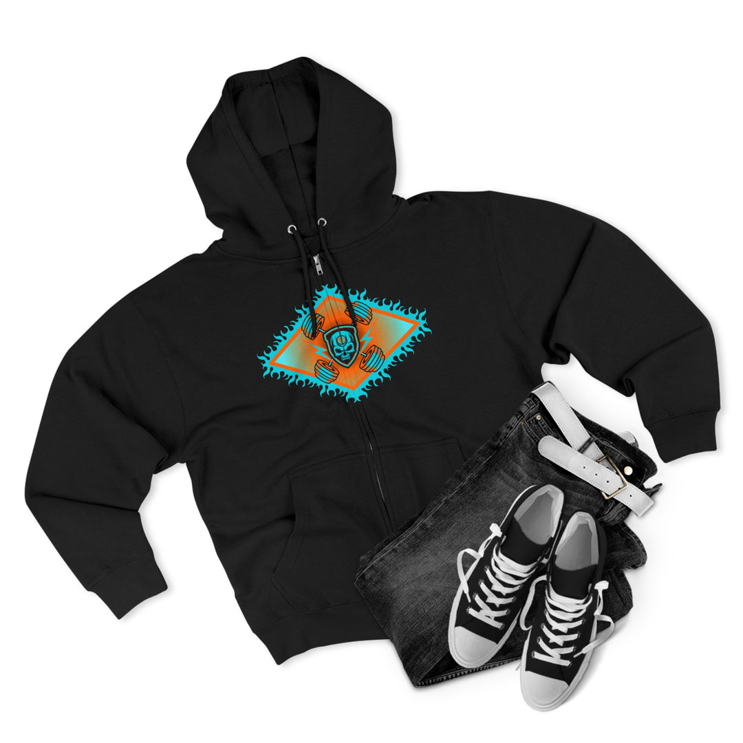 SAMURAI MASTER TRAINER MIAMI COLORS /DONT BE A BITCH  ZIP UP