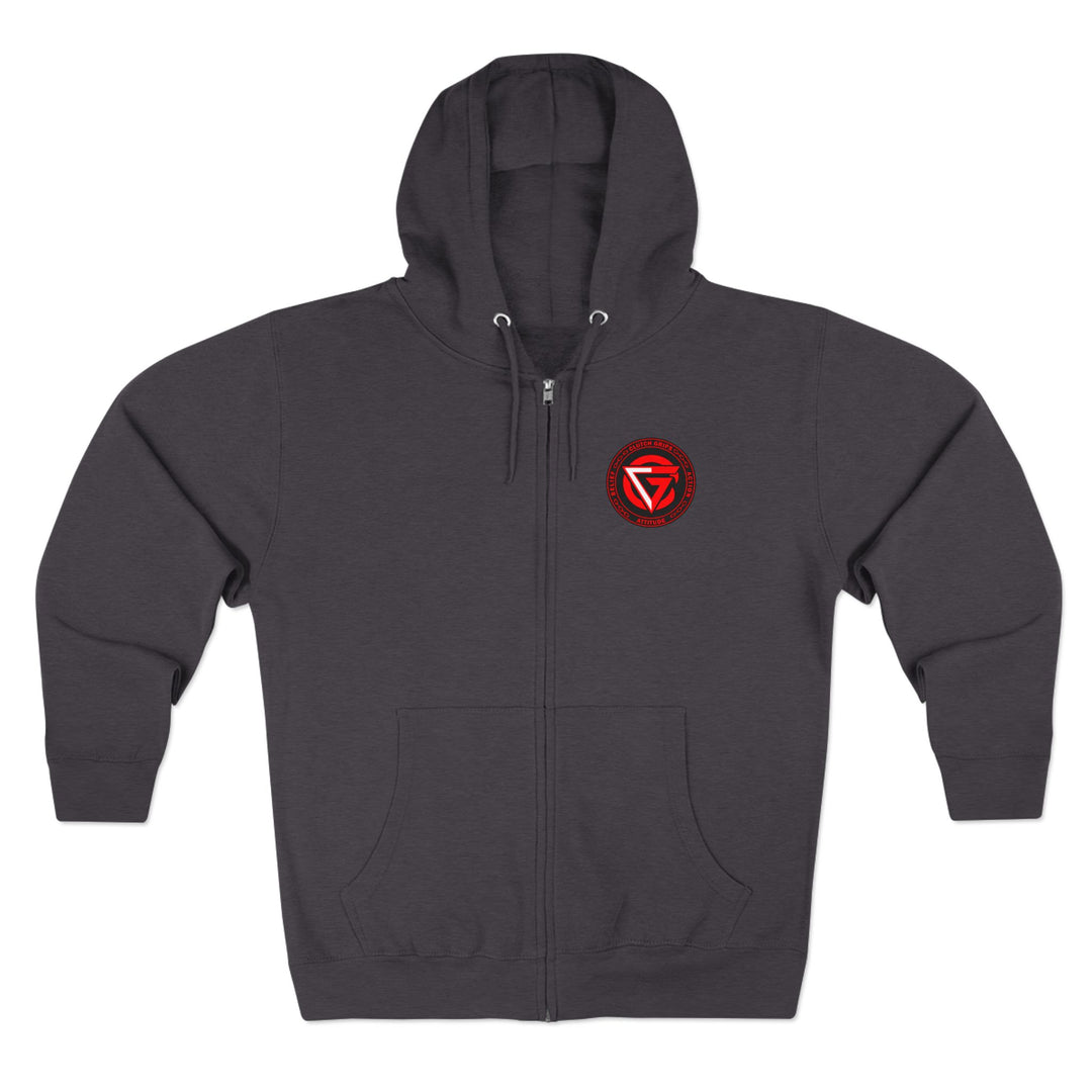 SAMURAI-MAC MASKRED BLACK/CLUTCHGRIPS ZIP UP