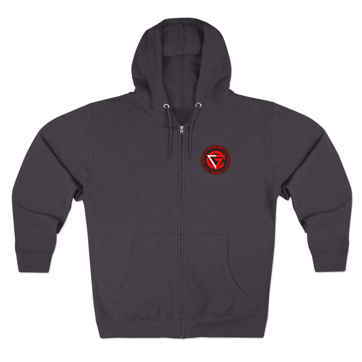 SAMURAI-MAC MASKRED BLACK/CLUTCHGRIPS ZIP UP