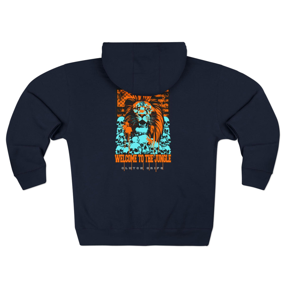 LIONHEART MIAMI COLORS /WELCOME TO THE JUNGLE ZIP UP