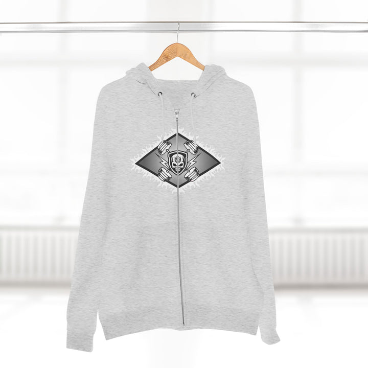 WICKED VIPER BLACK WHITE /LIFT OR DIE ZIP UP