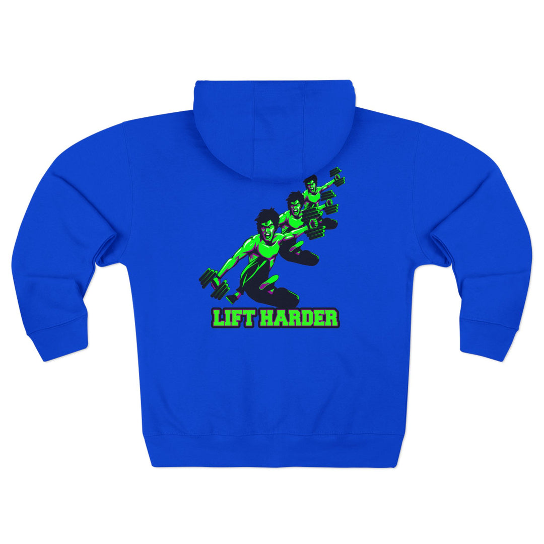 CG LIFT KICK PURPLE GREEN /LIFT HARDER ZIP UP