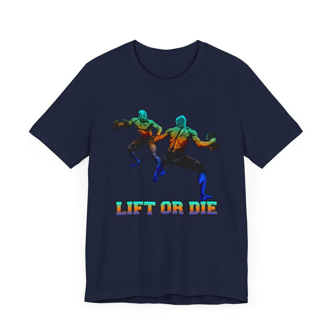 CG BLUE ORANGE AQUA  MAN VS MAN /LIFT OR DIE