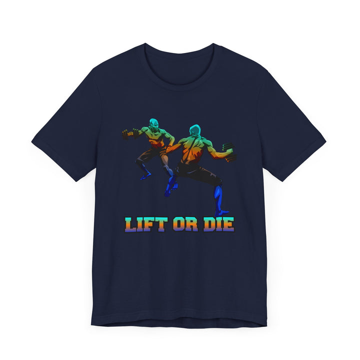 CG BLUE ORANGE AQUA  MAN VS MAN /LIFT OR DIE