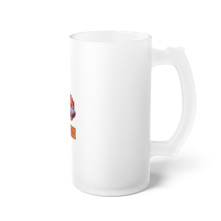 Frosted Glass Beer Mug