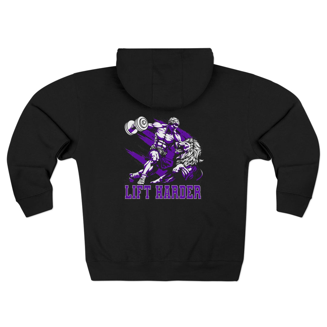 CG COLISEUM MAC PURPLE WHITE /LIFT HARDER ZIP UP